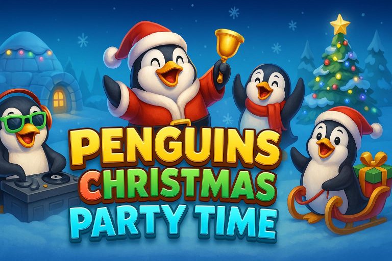 🎄 Penguins Christmas Party Time: Slot Musim Dingin yang Bikin Hangat Dompet!